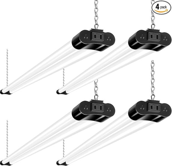 4 Pack Linkable LED Shop Light